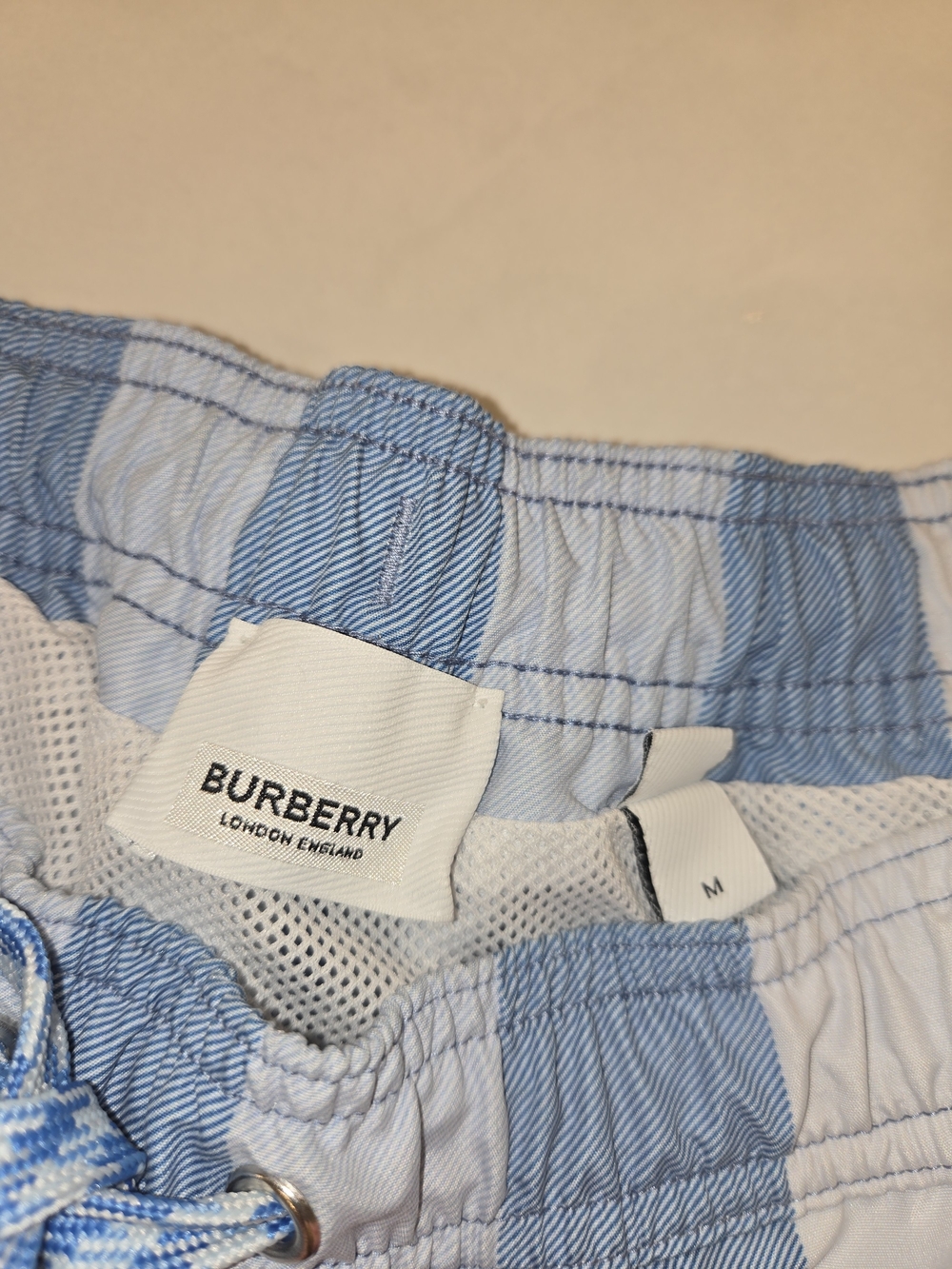 BURBERRY Exploded Check Pattern Swim Trunks Swim - Picture 5 of 7
